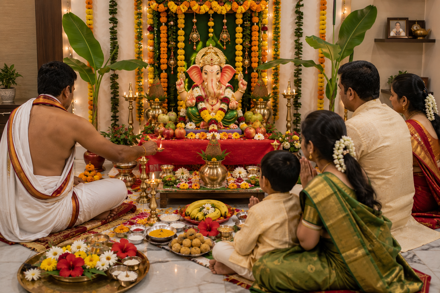 Ganpati Sthapana Puja
